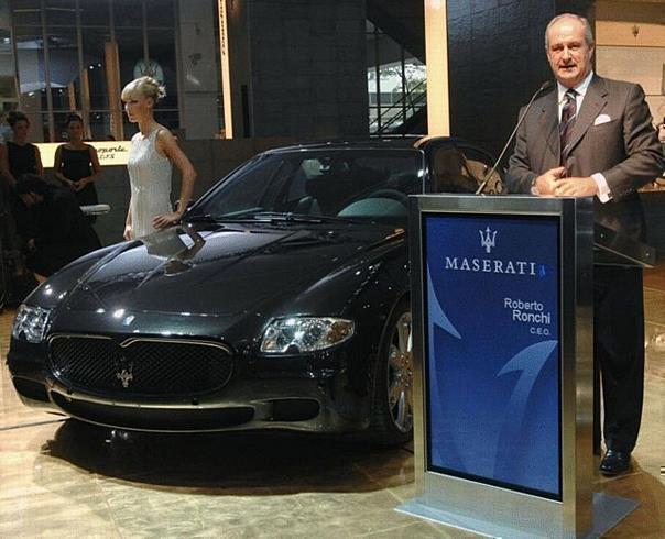 Maserati CEO Roberto Ronchi.